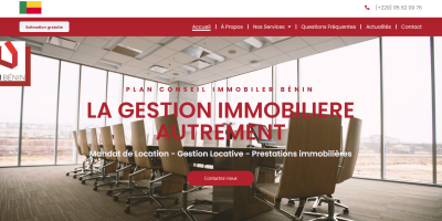 PCI Bénin Site rélalisé par Webdixit